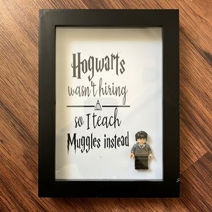 Harry Potter Teacher Lego Sign